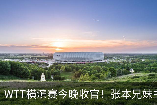 WTT横滨赛今晚收官！张本兄妹主场打进决赛，国乒仅陈幸同晋级